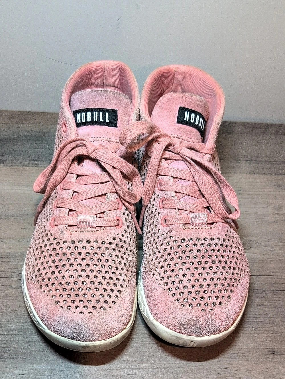 Nobull Mid Trainer Sneakers Pink Women's US 8